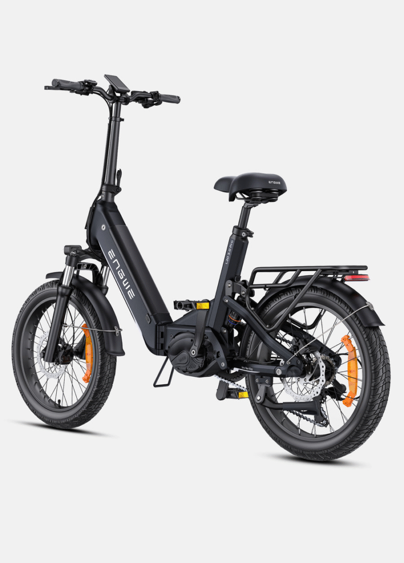 ENGWE L20 3.0 Pro 250W 100Nm Mid-drive Motor Full Suspension Compact E-bike - Image 6