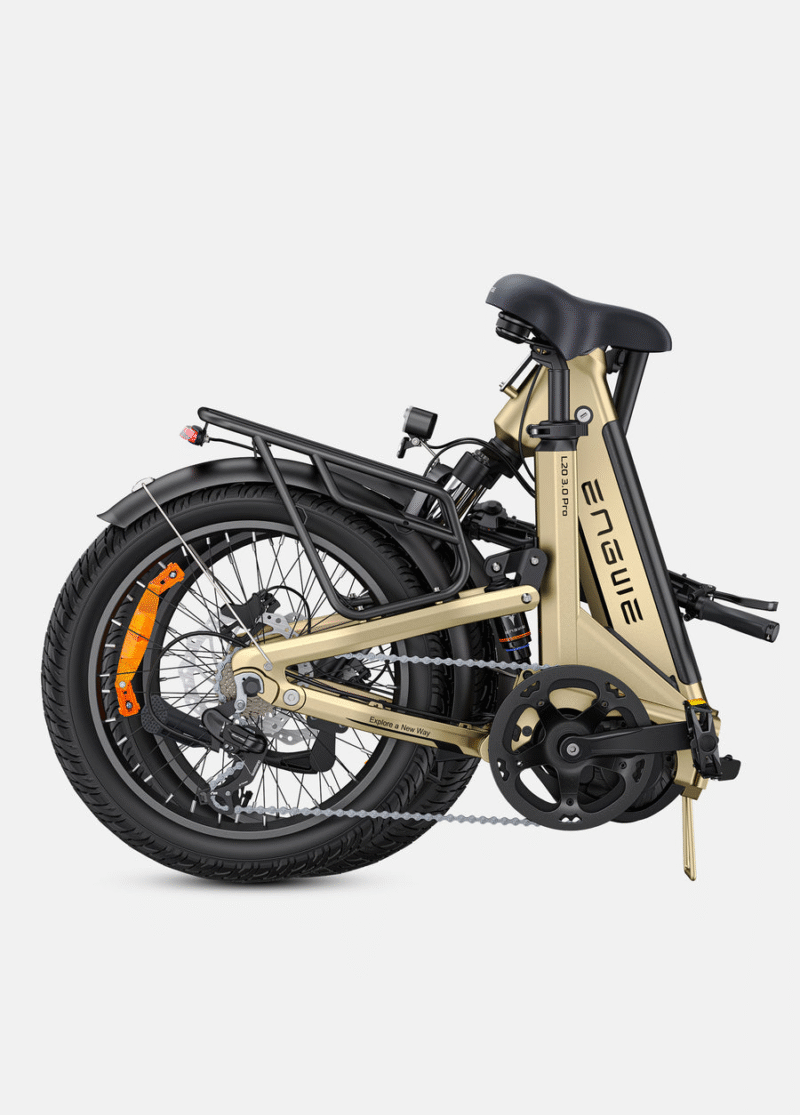 ENGWE L20 3.0 Pro 250W 100Nm Mid-drive Motor Full Suspension Compact E-bike - Image 7